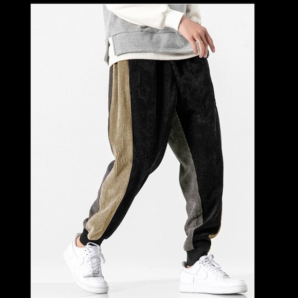 corduroy baggy joggers